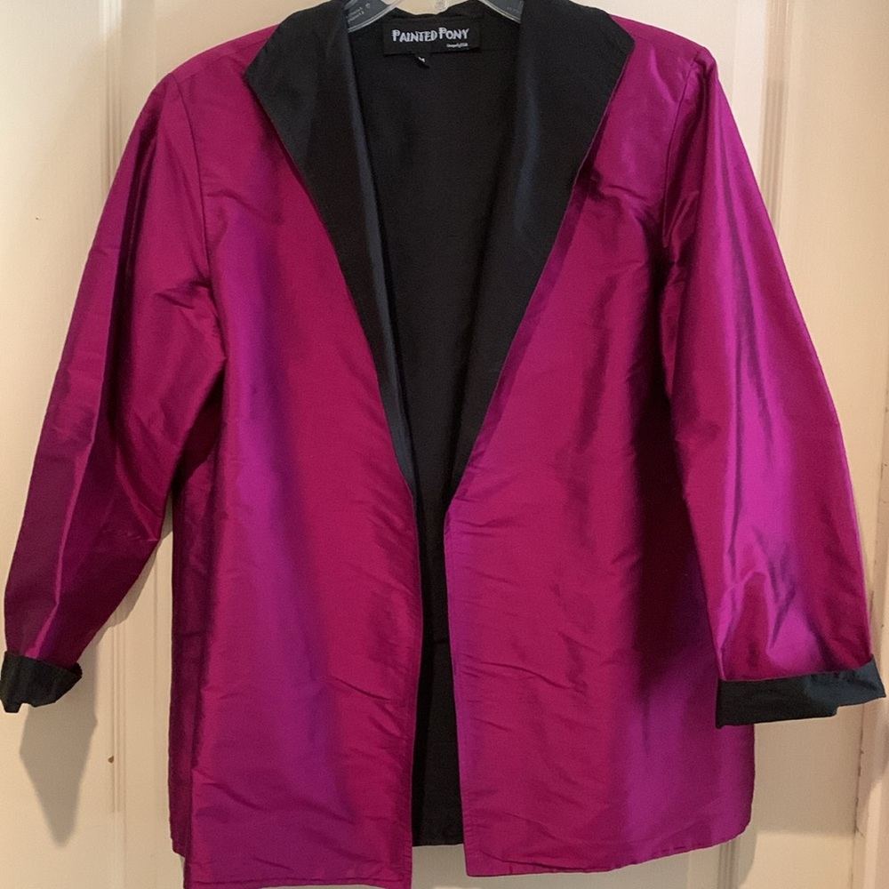 Painted Pony Women's Magenta Blazer
